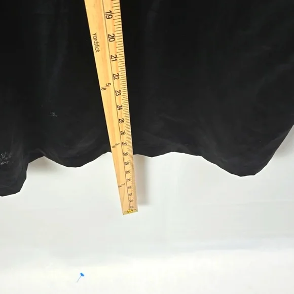 Eileen Fisher Women's 100% Silk 3/4 Sleeve Tunic Black Blouse Top Sz XS/TP - Picture 5 of 7